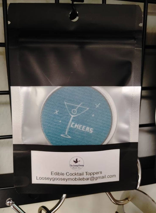 Customized Edible Cocktail toppers